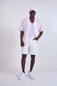 Lightweight Camp Collar Button-Up Shirt